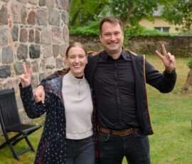 Nele Graff und Michael Wunderlich, Dorfkirche Warchau