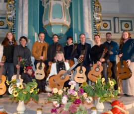 Gitarrensenemble Brandenburg in der Kirche Trechwitz